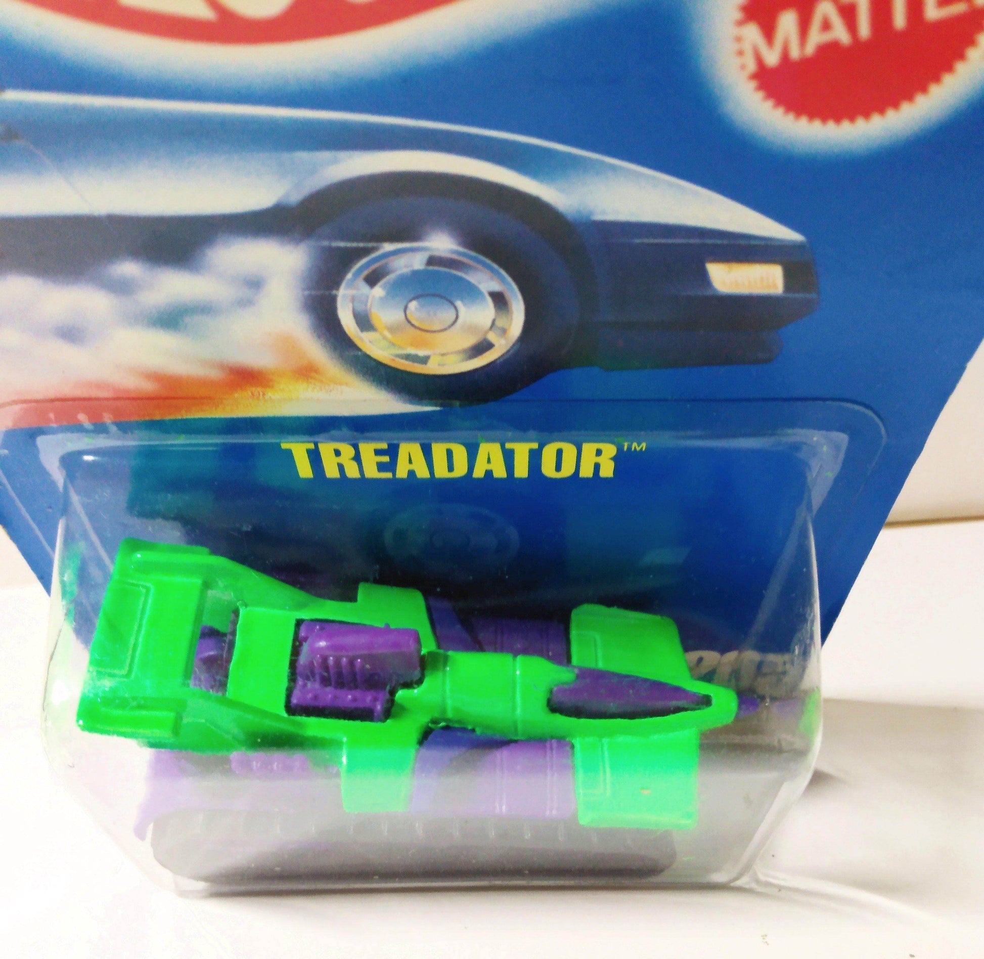 Hot Wheels Collector #205 Treadator Futuristic Tank 1995 - TulipStuff