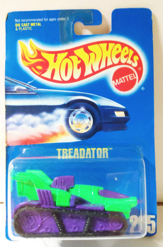 Hot Wheels Collector #205 Treadator Futuristic Tank 1995 - TulipStuff