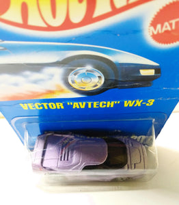 Hot Wheels Collector #207 Vector Avtech WX-3 uh 1994 - TulipStuff