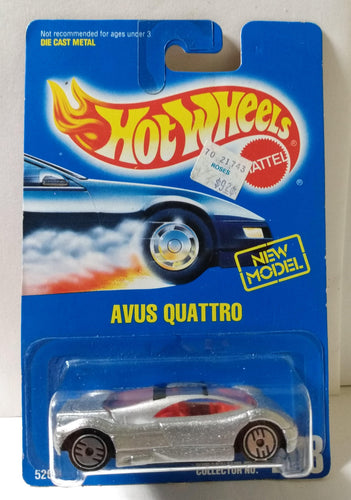 Hot Wheels Collector #208 Avus Quattro Vintage diecast Car 1991 - TulipStuff