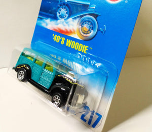 Hot Wheels Collector #217 '40's Woodie Wagon sp7 1995 - TulipStuff