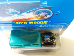 Hot Wheels Collector #217 '40's Woodie Wagon sp7 1995 - TulipStuff