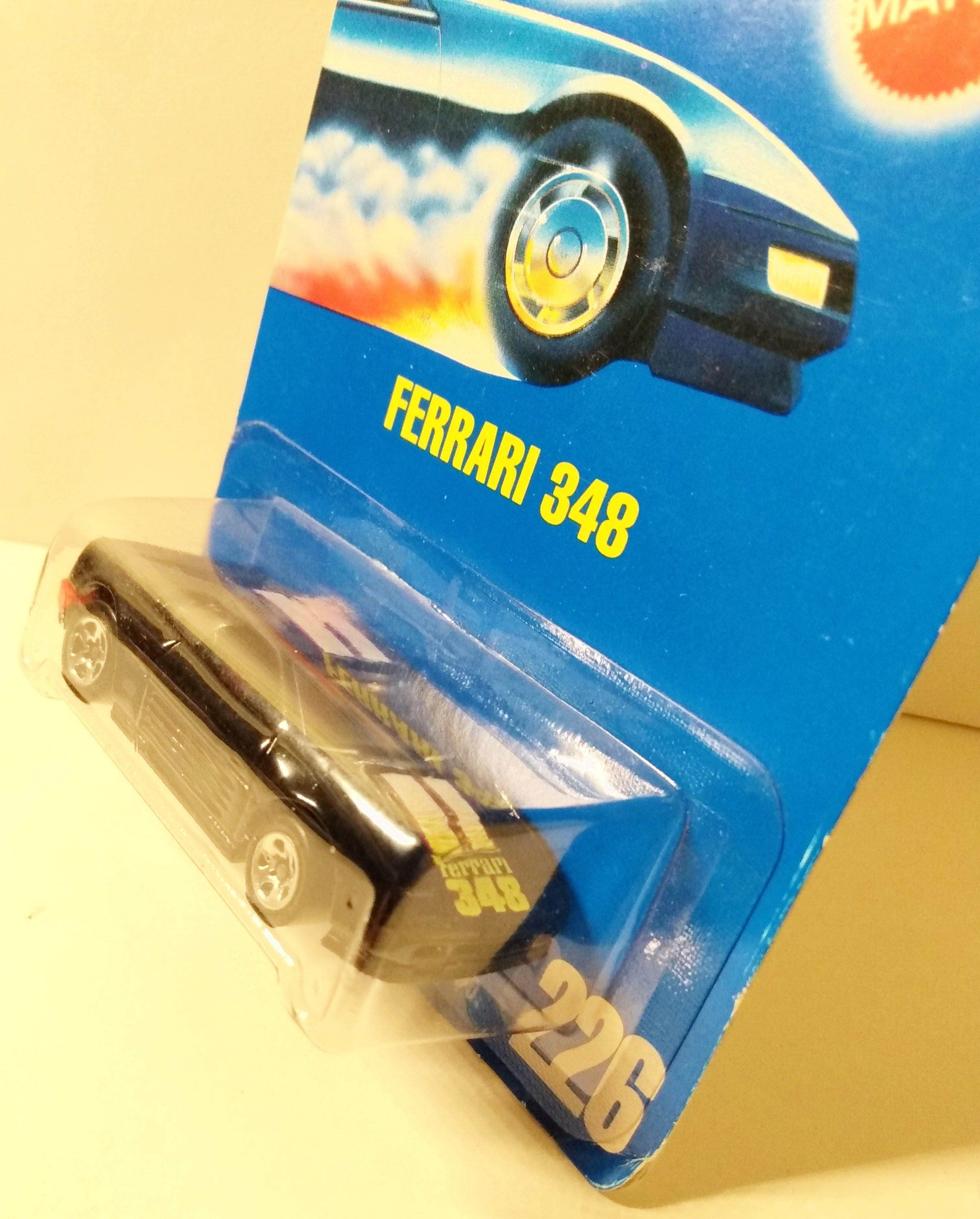 Hot Wheels Collector #226 Ferrari 348 Diecast Sports Car 5sp 1995 - TulipStuff