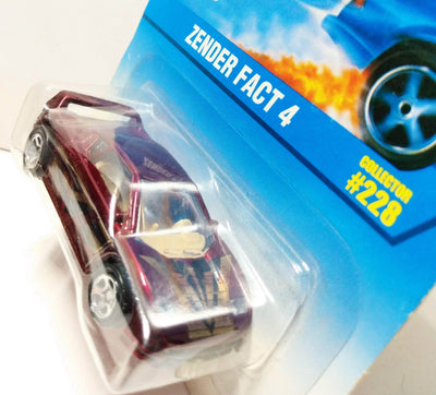 Hot Wheels Collector #228 Zender Fact 4 Sports Car 5sp 1996 - TulipStuff