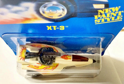 Hot Wheels Collector #230 XT-3 3-Wheel Race Car 1993 - TulipStuff