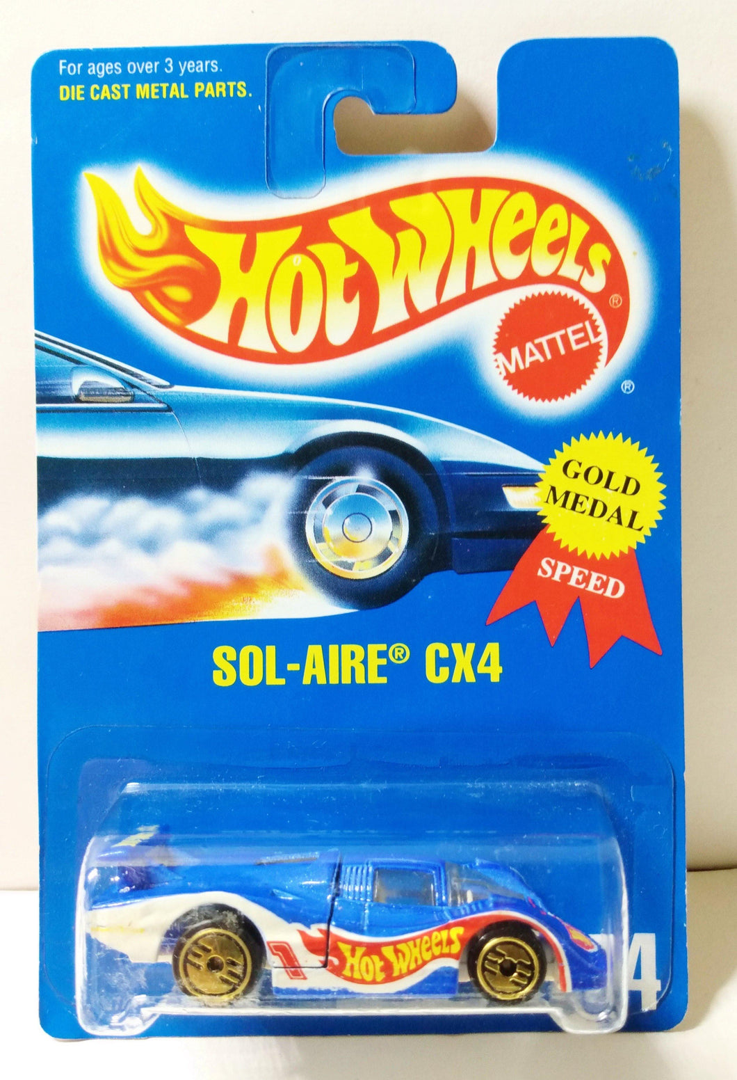 Hot Wheels Collector #254 Sol-Aire CX4 Racing Car uhg 1994 - TulipStuff
