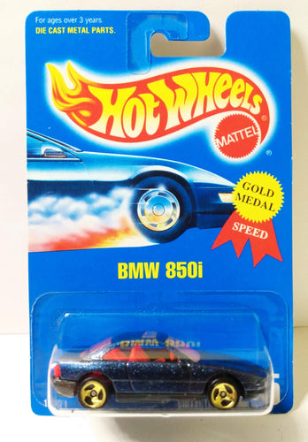 Hot Wheels Collector #255 BMW 850i 1996 Gold Medal Speed g3sp - TulipStuff