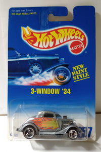 Hot Wheels Collector #257 Ford 3-Window '34 Coupe 1997 - TulipStuff