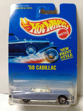 Load image into Gallery viewer, Hot Wheels Collector #266 &#39;59 Cadillac Eldorado Diecast Car 7sp 1995 - TulipStuff
