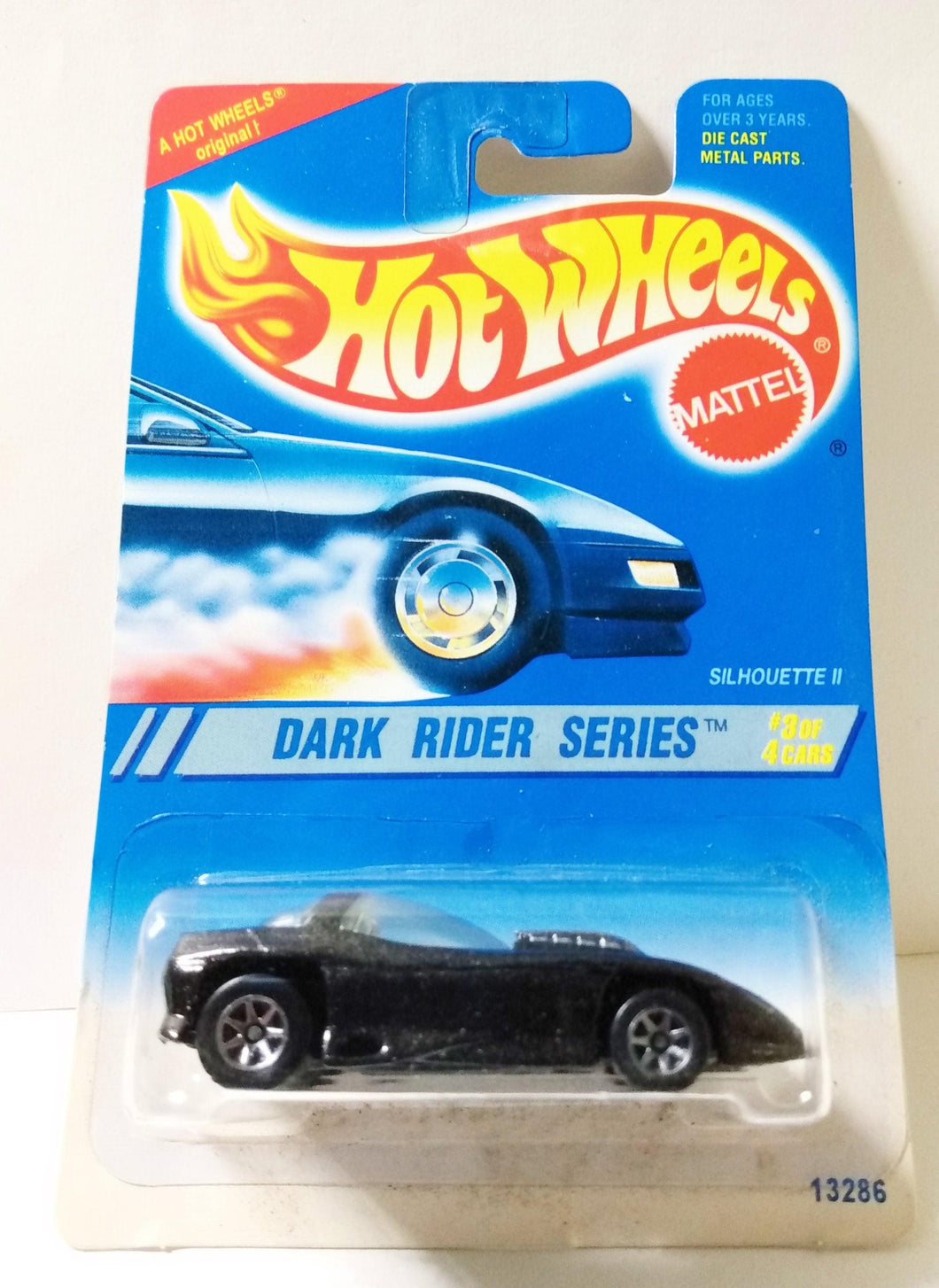 Hot Wheels Collector #299 Dark Rider Series Silhouette II 1994 - TulipStuff