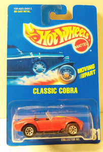 Hot Wheels Collector #31 Classic Cobra Shelby 1995 7sp - TulipStuff