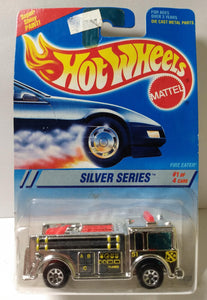 Hot Wheels Silver Series Collector #322 Fire Eater Fire Truck 1994 - TulipStuff