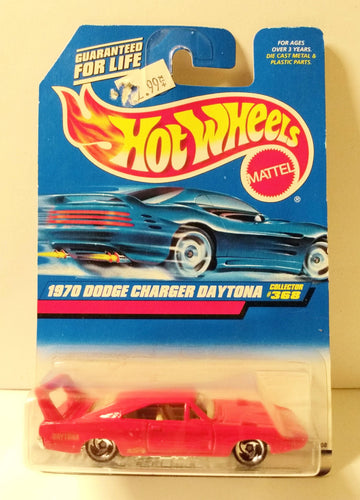 Hot Wheels Collector #368 1970 Dodge Daytona Charger 1997 - TulipStuff