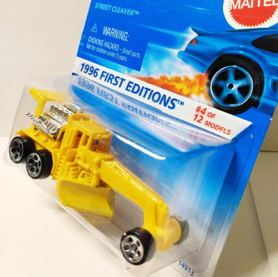 Hot Wheels 1996 First Editions Street Cleaver Collector #373 - TulipStuff