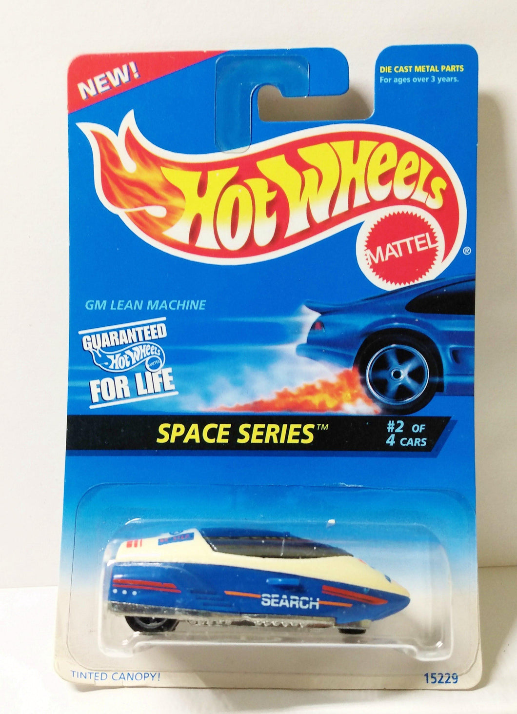 Hot Wheels Space Series GM Lean Machine 1995 Collector 389 - TulipStuff