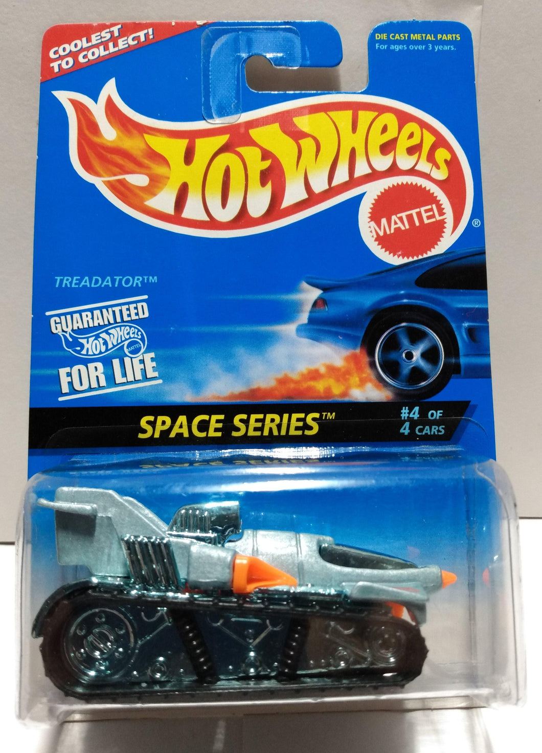 Hot Wheels Space Series Treadator Collector #391 1996 - TulipStuff