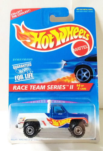 Hot Wheels Race Team Series II Collector 395 Bywayman Pickup 1996 - TulipStuff