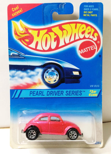 Hot Wheels Pearl Driver VW Bug Volkswagen Beetle Collector 293 sp7 - TulipStuff