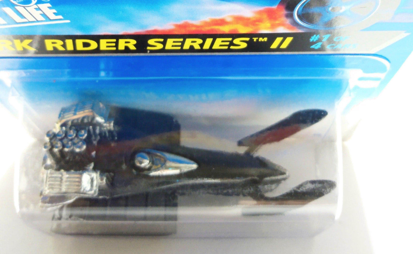 Hot Wheels Dark Rider Series II Big Chill Snowmobile Collector 400 - TulipStuff