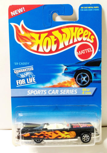 Hot Wheels Sports Car Series Collector #407 '59 Caddy Eldorado Convertible - TulipStuff