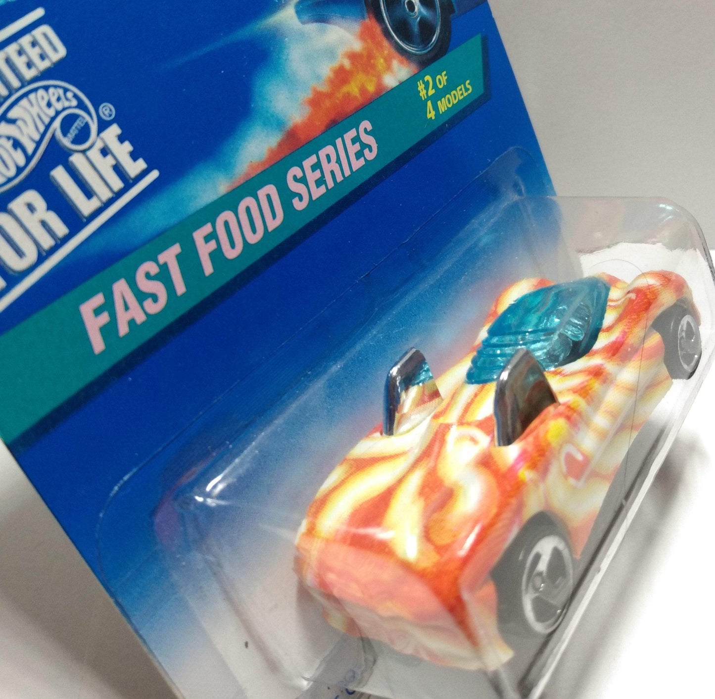 Hot Wheels Fast Food Series Pasta Pipes Collector #417 1995 - TulipStuff