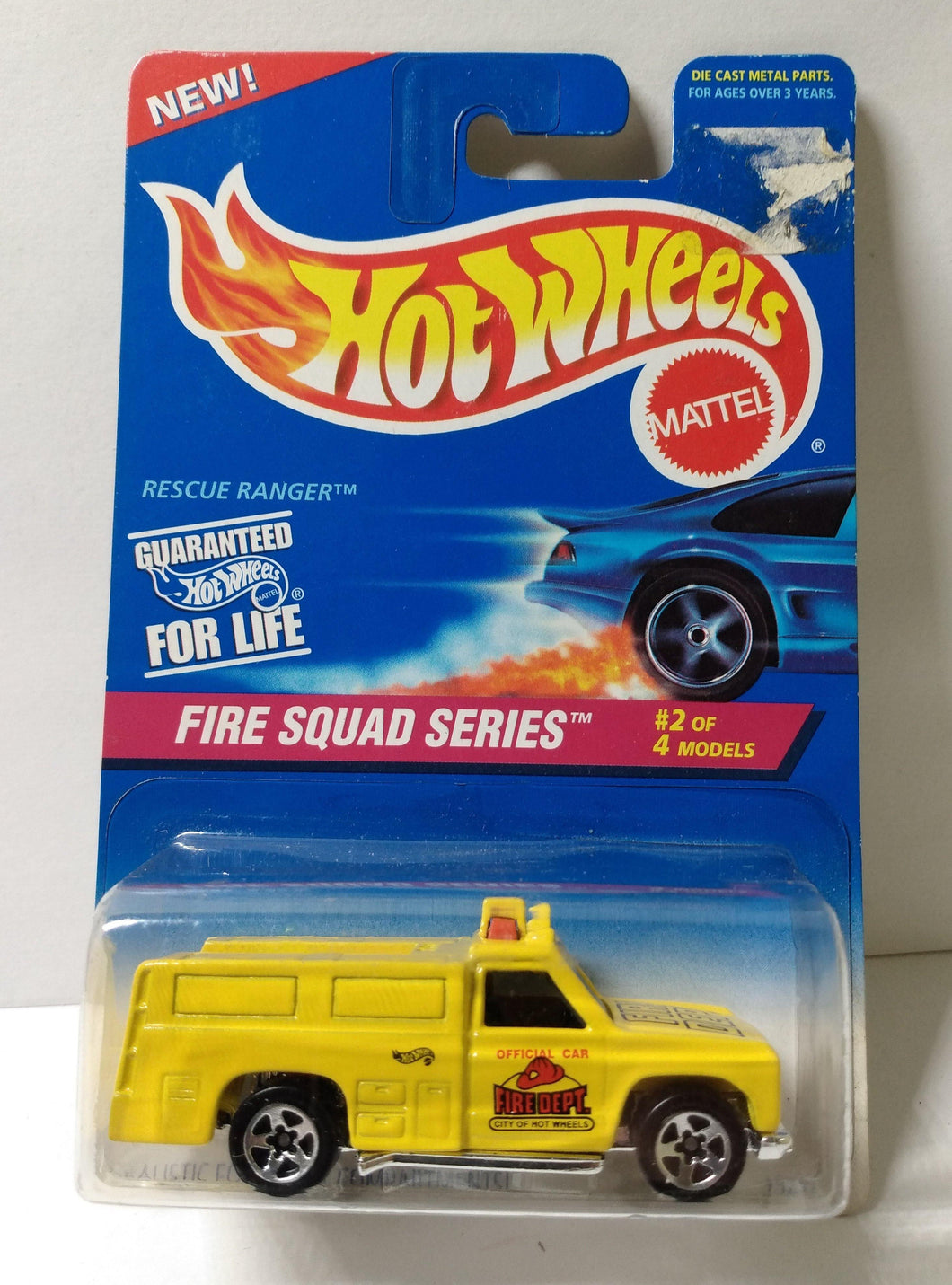 Hot Wheels Fire Squad Rescue Ranger Paramedic Truck Collector #425 - TulipStuff