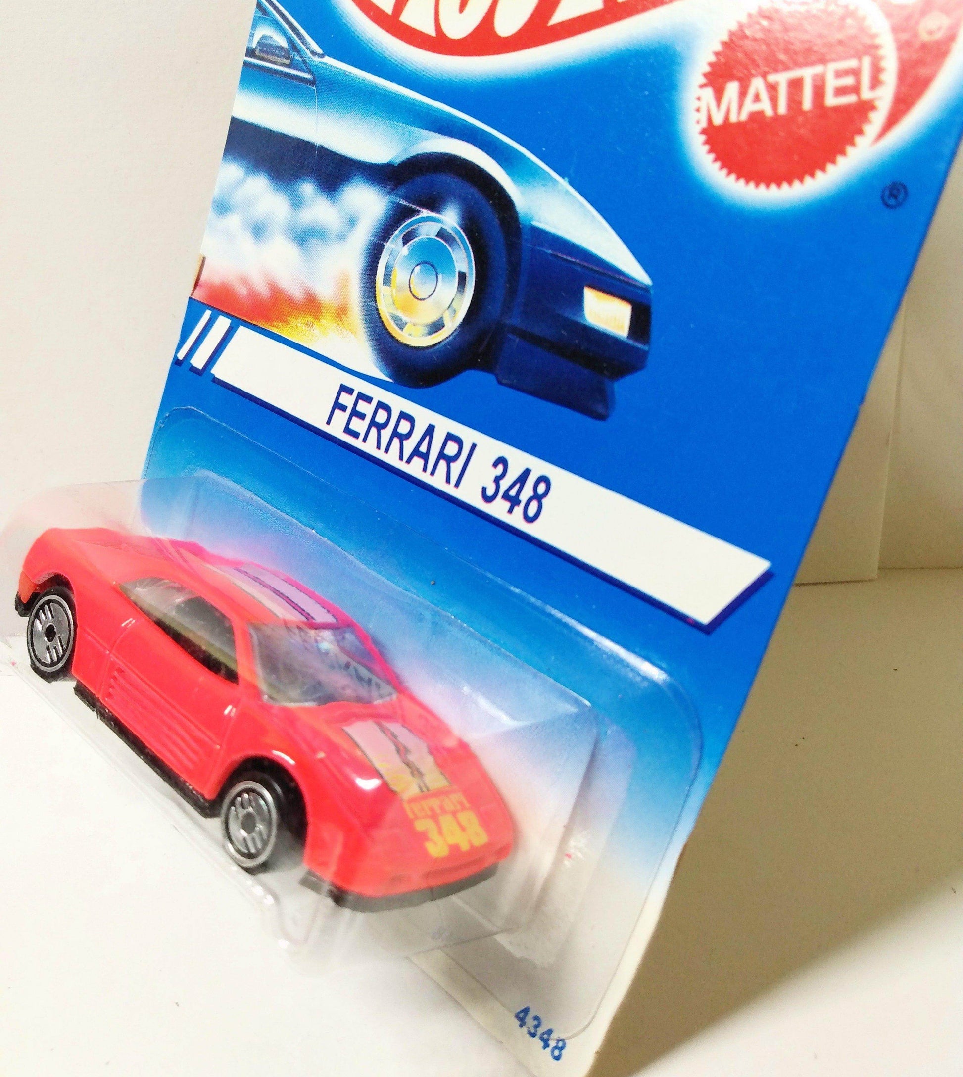 Hot Wheels 4348 Ferrari 348 Canada International Card 1994 uh pink - TulipStuff