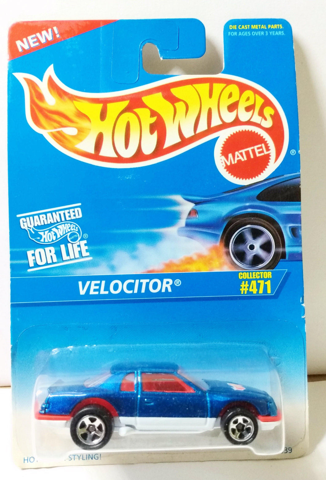 Hot Wheels Collector #471 Velocitor Ford Thunderbird Stocker 1996 - TulipStuff