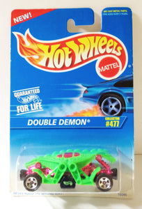 Hot Wheels Collector #477 Double Demon 1995 - TulipStuff