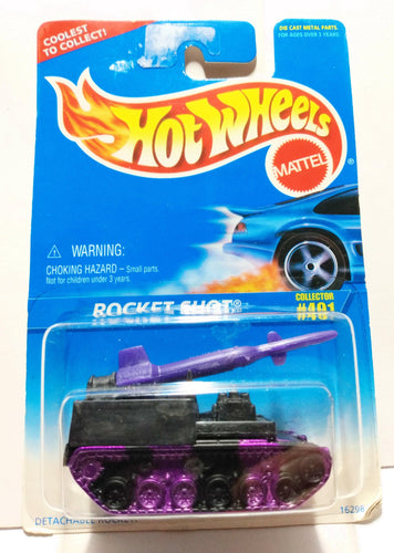 Hot Wheels Collector #491 Rocket Shot Army Tank 1996 - TulipStuff