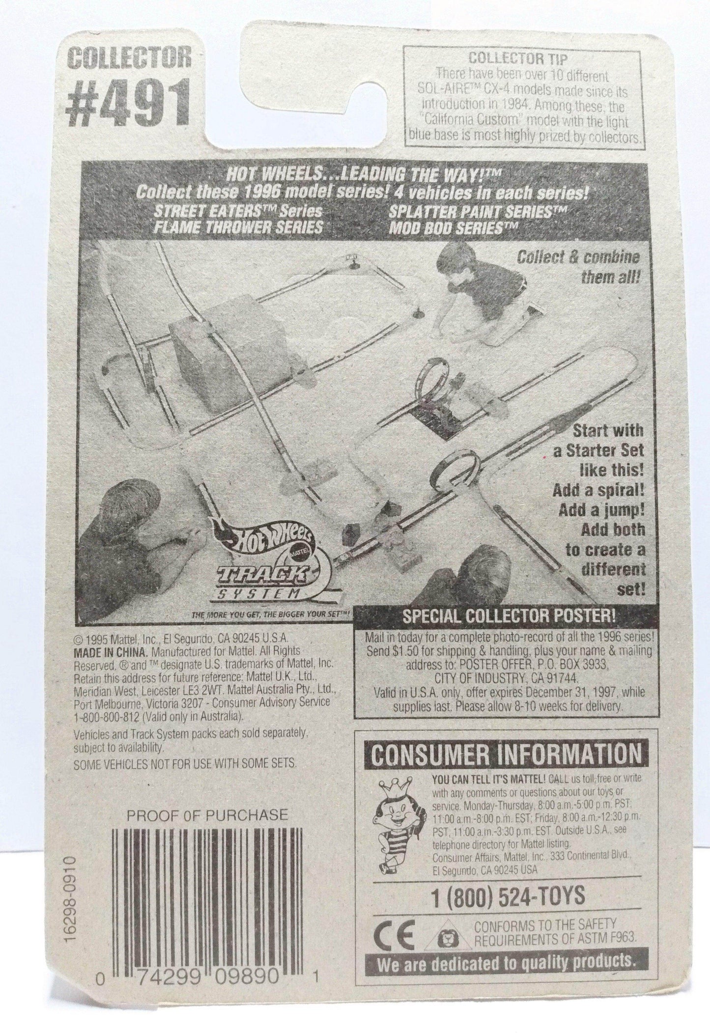 Hot Wheels Collector #491 Rocket Shot Army Tank 1996 - TulipStuff