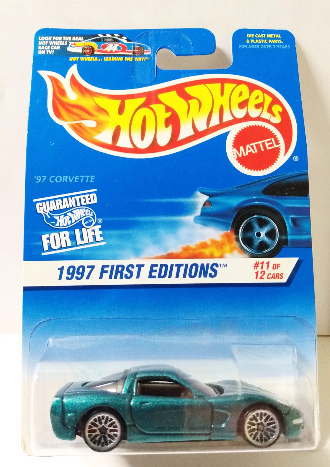 Hot Wheels 1997 First Editions '97 Chevrolet Corvette Collector #515 - TulipStuff
