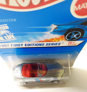 Hot Wheels 1997 First Editions BMW M Roadster Collector #518 - TulipStuff