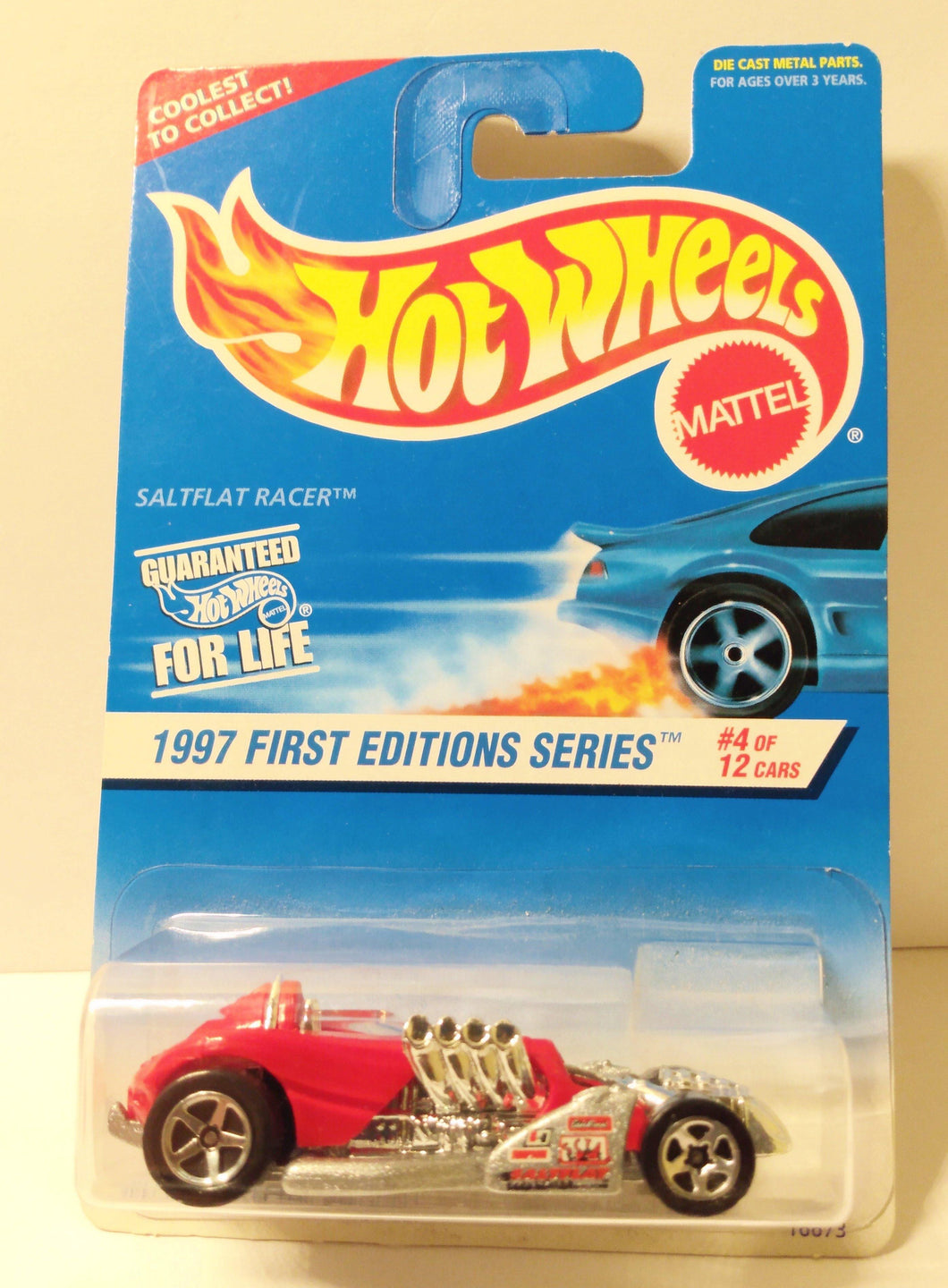 Hot Wheels 1997 First Edition Saltflat Racer Collector #520 - TulipStuff