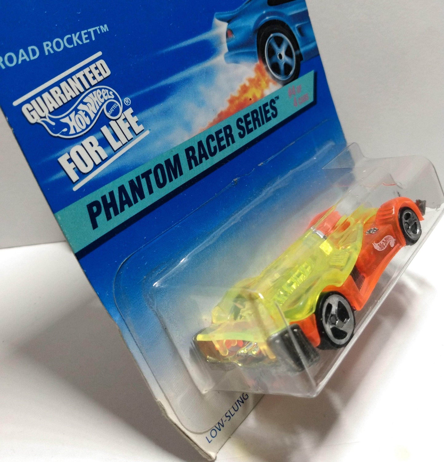Hot Wheels Phantom Racer Road Rocket Collector #532 1996 - TulipStuff