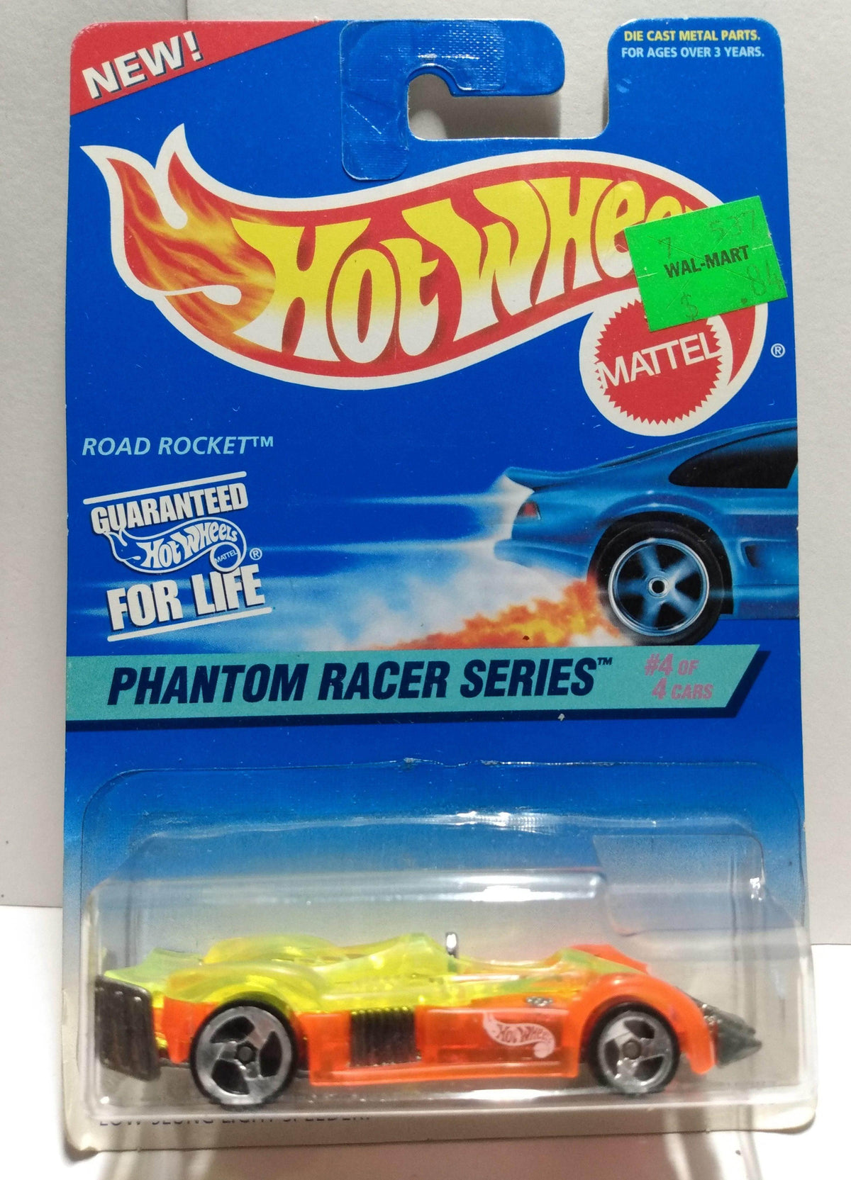 Hot Wheels Phantom Racer Road Rocket Collector #532 1996 – TulipStuff