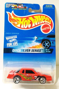 Hot Wheels Quicksilver Series Chevy Stocker Collector #545 1998 - TulipStuff