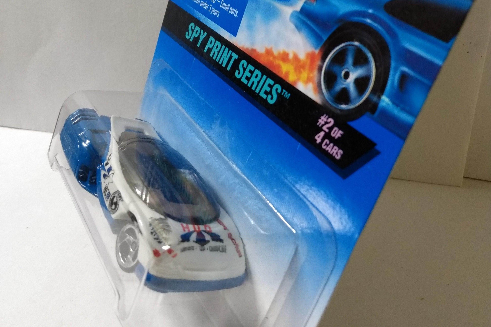 Hot Wheels Spy Print Alien Concept Car Collector #554 1996 - TulipStuff