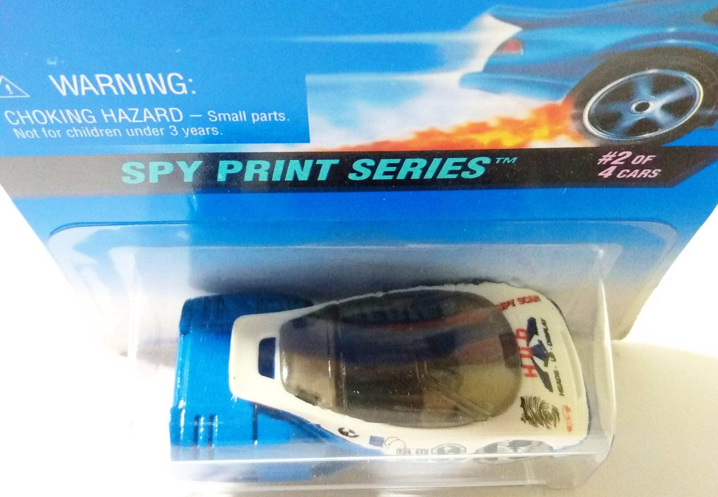 Hot Wheels Spy Print Alien Concept Car Collector #554 1996 - TulipStuff
