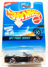 Load image into Gallery viewer, Hot Wheels Spy Print Series Custom Corvette Convertible  Collector 556 - TulipStuff
