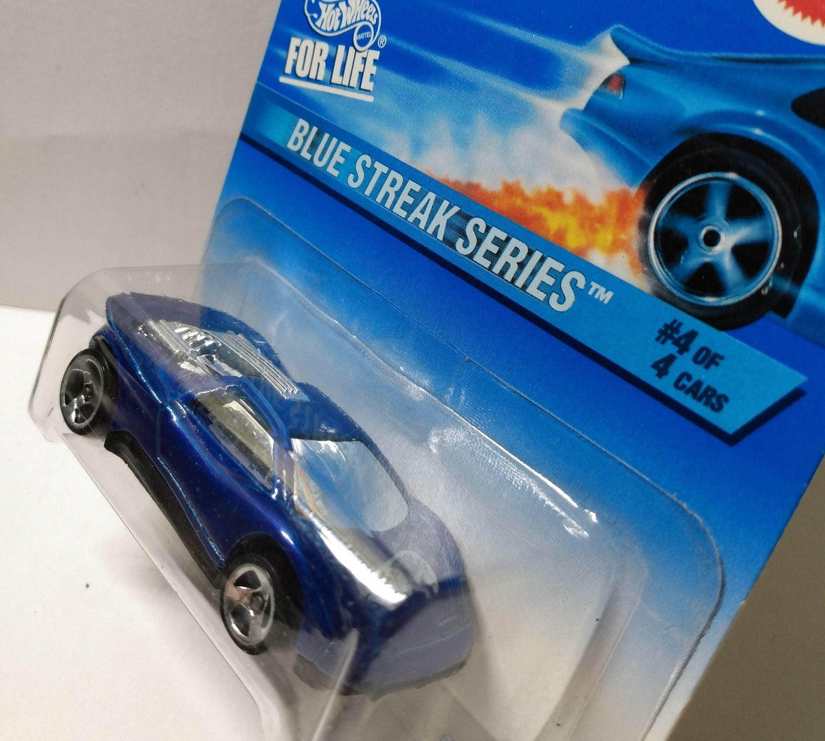 Curated visual reference: Streak View In Google Workspace For Sales Reference: Hot Wheels Blue Streak Series Speed Blaster Collector 576 1996