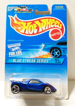 Load image into Gallery viewer, Hot Wheels Blue Streak Series Speed Blaster Collector #576 1996 - TulipStuff
