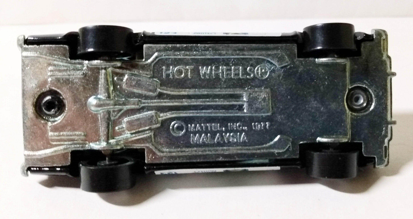 Hot Wheels 9526 Sheriff Patrol Police Car 1990 Black #59 - TulipStuff