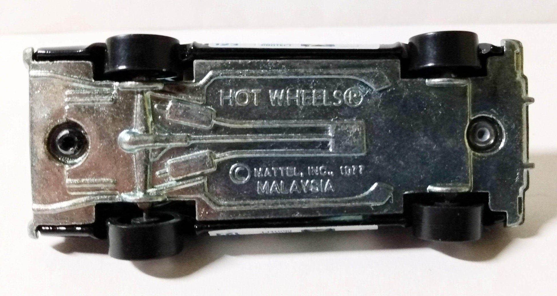 Hot Wheels 9526 Sheriff Patrol Police Car 1990 Black #59 - TulipStuff