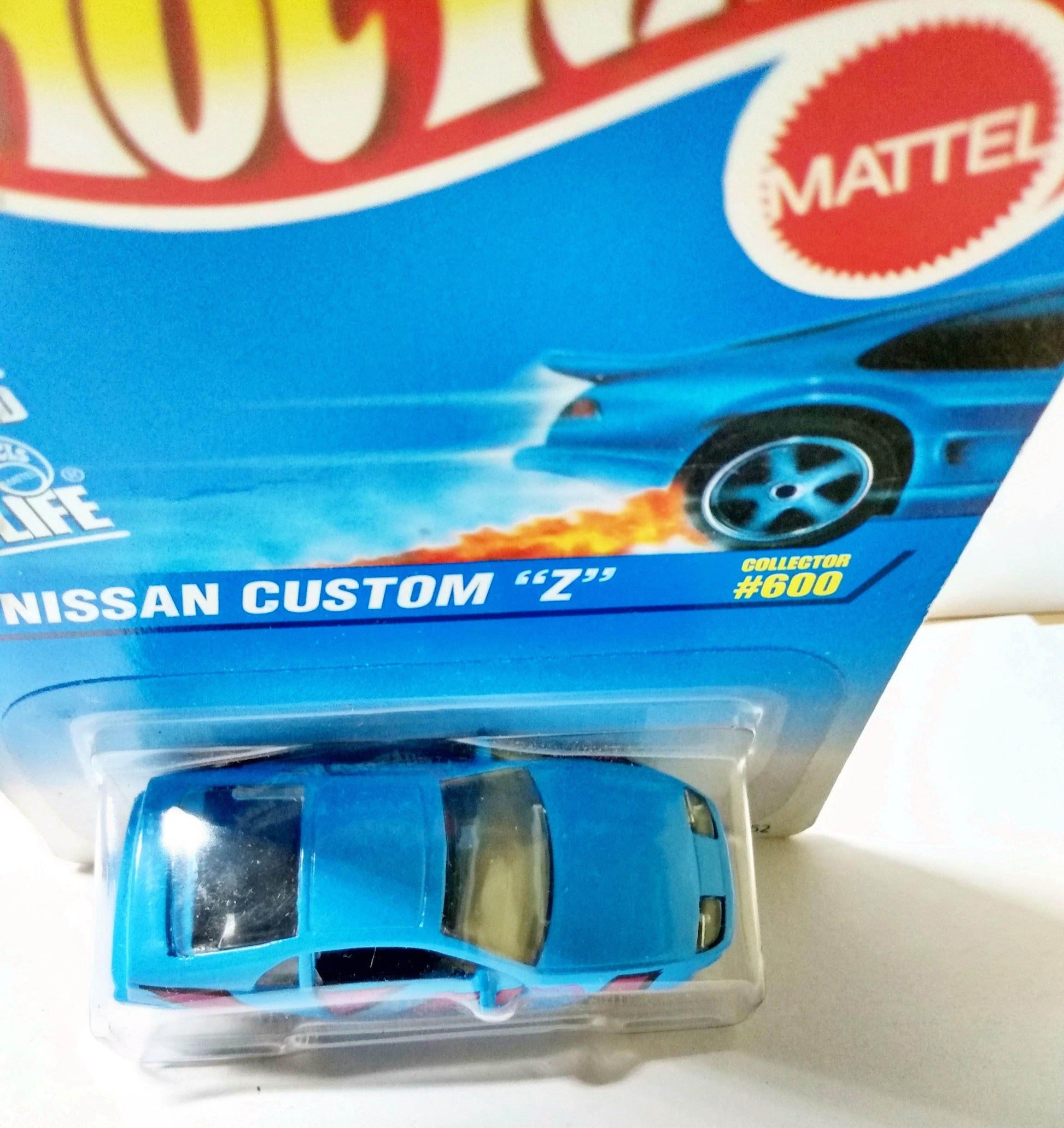Hot Wheels Collector #600 Nissan Custom Z 300ZX 1996 - TulipStuff