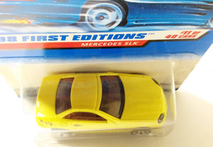 Hot Wheels 1998 First Editions Mercedes SLK Collector #646 - TulipStuff