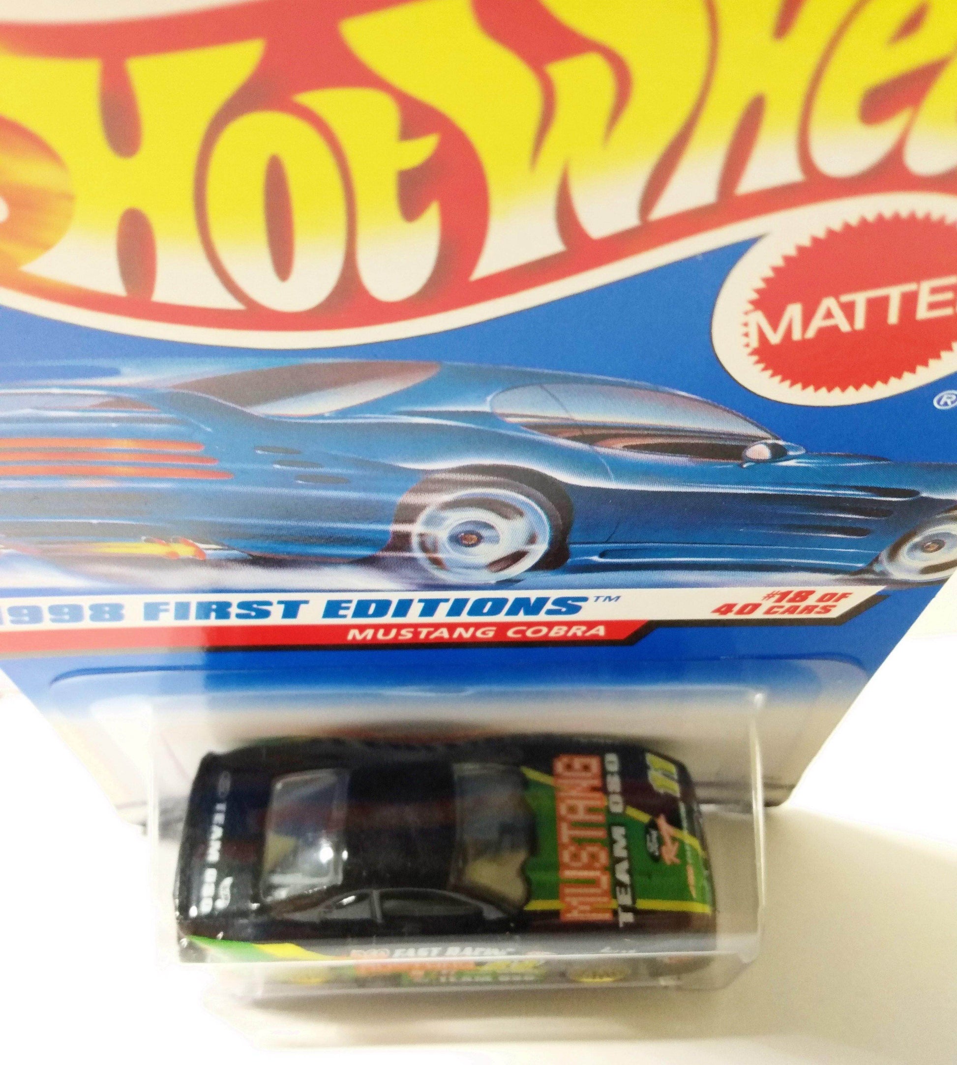 Hot Wheels 1998 First Editions Ford Mustang Cobra Collector #665 - TulipStuff