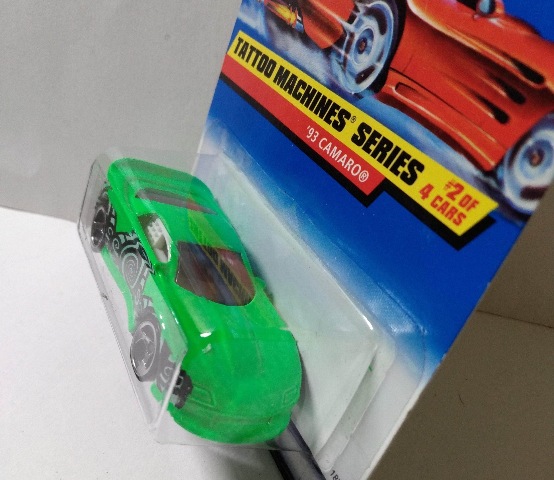 Hot Wheels Tattoo Machines Collector #686 '93 Camaro Chevrolet - TulipStuff
