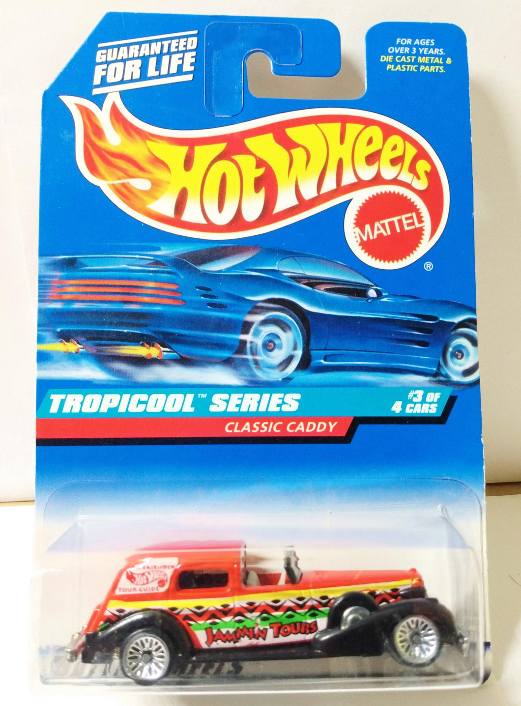 Hot Wheels Tropicool Collector #695 '35 Classic Caddy Cadillac bbs - TulipStuff