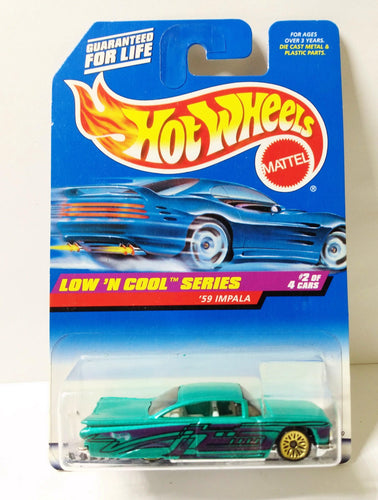 Hot Wheels Low 'N Cool Series '59 Impala Collector #698 - TulipStuff